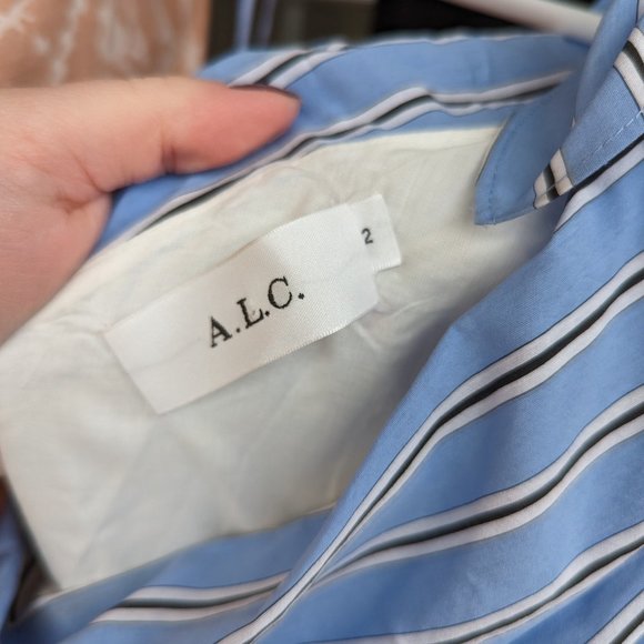 A.L.C. Striped Cabrera Dress - Picture 10 of 10